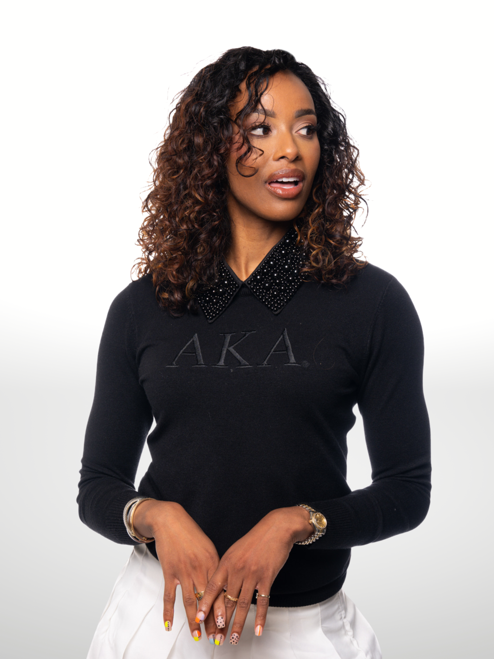 AKA - Blacked Out Sweater