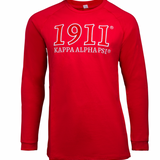 KAP - LONG Sleeve 1911 Embroider Tee