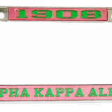 AKA- 1908 License Plate Frame
