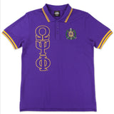 Omega - Purple Polo Shirt