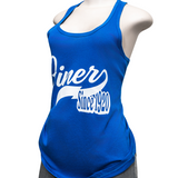 ZPB - Blue Finer (white) Racerback