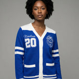 ZPB  -  Wool Cardigan BLUE
