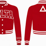 DST - Cropped Bomber Jacket(SIZE UP)