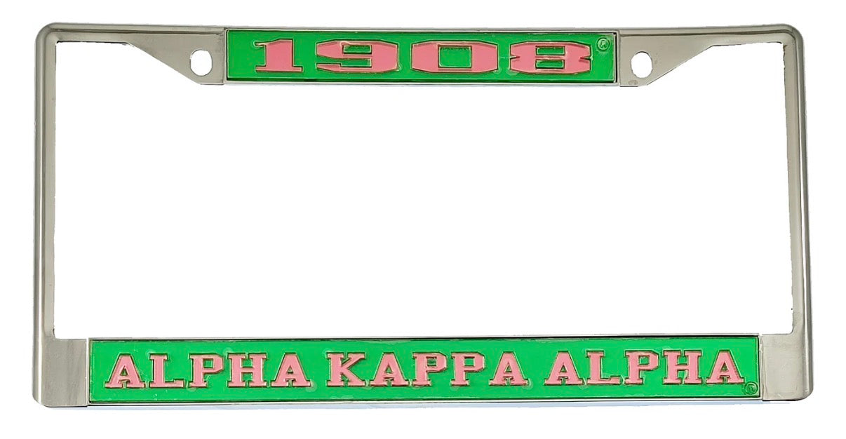 AKA- 1908 License Plate Frame