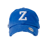 ZPB- Blue Acid Washed DAD hat (Limited Edition)