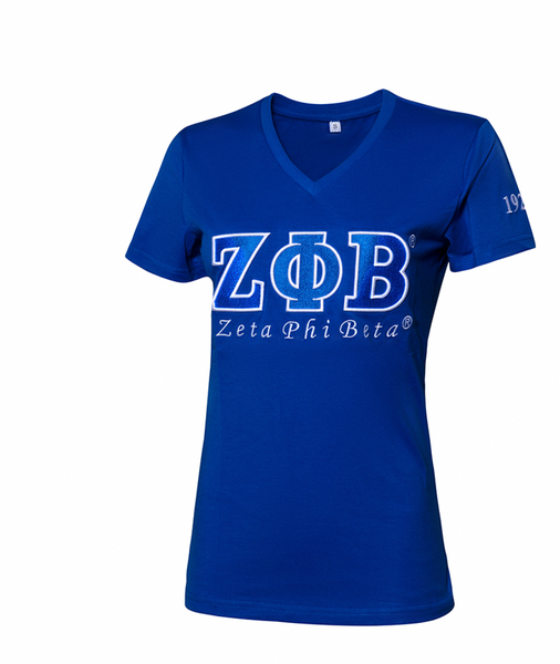 ユニフォームTEE / Uniform Tee ZPB - Blue Embroidered Tee – The Greeks Den