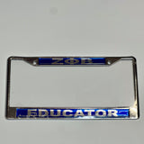 ZPB - License Plate frame (Educator )