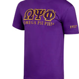 OMEGA  - Short Sleeve Embroider Tee