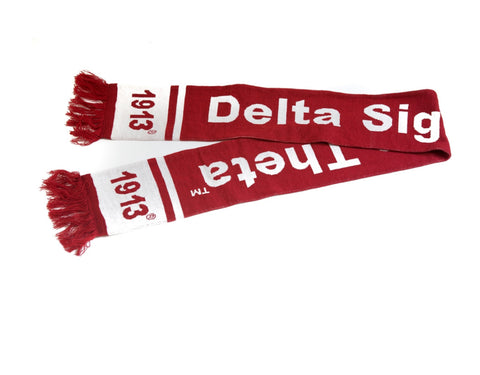 DST - 1913 Knit Scarf (RED)