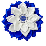 ZPB - Blue/White Brooch