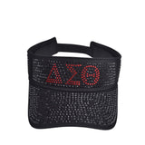 DST- Black Bedazzled Visor
