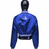 ZPB - Satin Bomber Jacket  (Cropped)