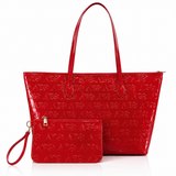 DST - RED Everyday Patent Tote *Limited Edition*