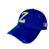 ZPB- Blue Acid Washed DAD hat (Limited Edition)