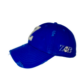 ZPB- Blue Acid Washed DAD hat (Limited Edition)