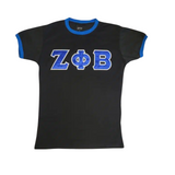 ZPB - Black Ringer Tee