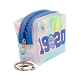 ZPB  - Iridescent Zipper Pouch Keychain