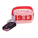 DST - Iridescent Zipper Pouch Keychain