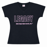 AKA - LEGACY V- Neck Tee